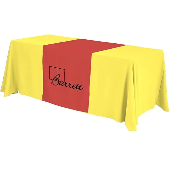 Serged 6-foot Closed-Back Table Throw and Runner Kit
