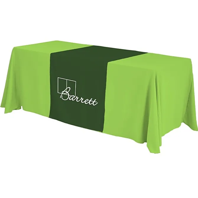 Serged 6-foot Closed-Back Table Throw and Runner Kit
