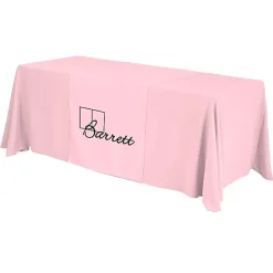 Serged 6-foot Closed-Back Table Throw and Runner Kit