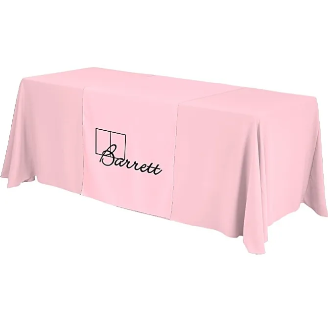 Serged 6-foot Closed-Back Table Throw and Runner Kit