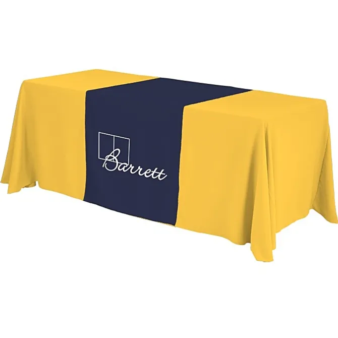 Serged 6-foot Closed-Back Table Throw and Runner Kit