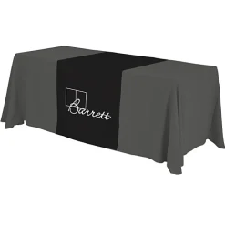 Serged 6-foot Closed-Back Table Throw and Runner Kit