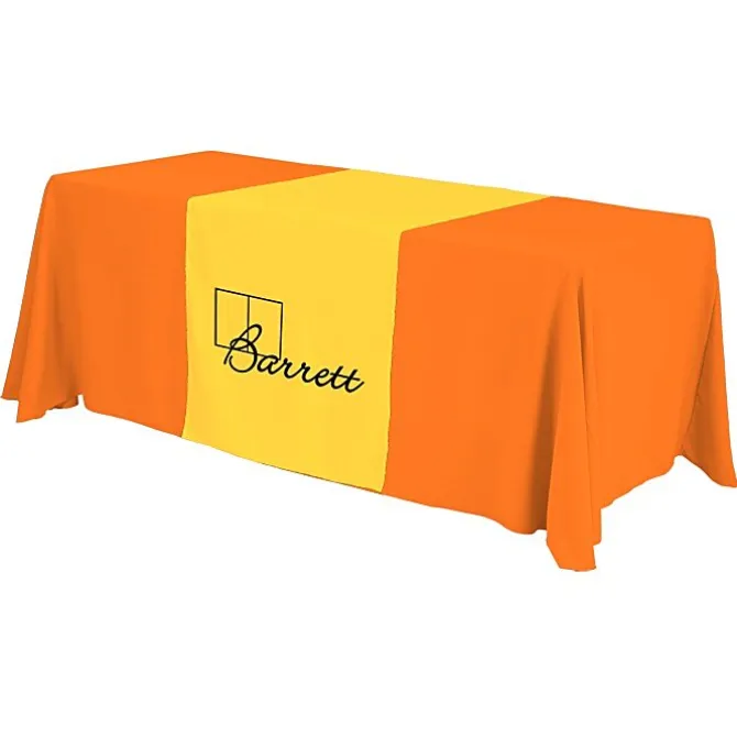 Serged 6-foot Closed-Back Table Throw and Runner Kit