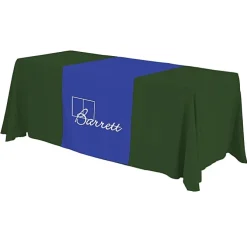 Serged 6-foot Closed-Back Table Throw and Runner Kit