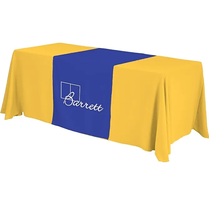 Serged 6-foot Closed-Back Table Throw and Runner Kit