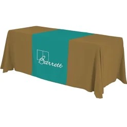 Serged 6-foot Closed-Back Table Throw and Runner Kit