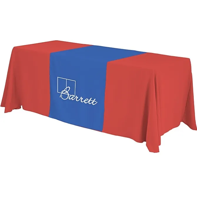 Serged 6-foot Closed-Back Table Throw and Runner Kit