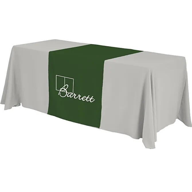 Serged 6-foot Closed-Back Table Throw and Runner Kit