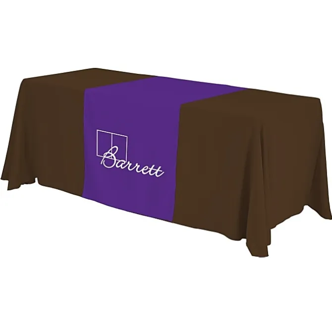 Serged 6-foot Closed-Back Table Throw and Runner Kit