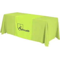 Serged 6-foot Closed-Back Table Throw and Runner Kit