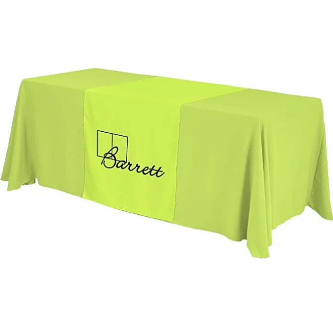 Serged 6-foot Closed-Back Table Throw and Runner Kit