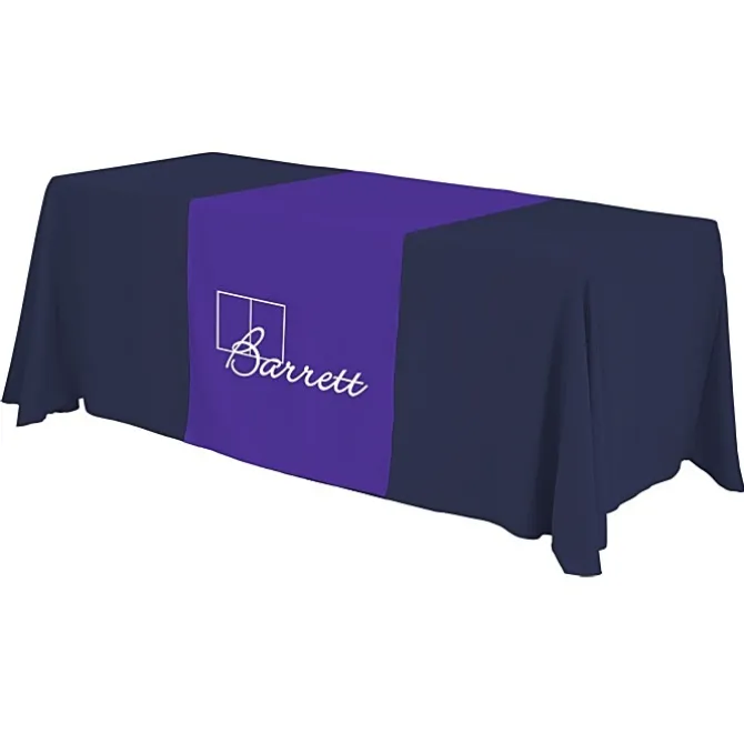 Serged 6-foot Closed-Back Table Throw and Runner Kit