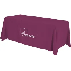 Serged 6-foot Closed-Back Table Throw and Runner Kit