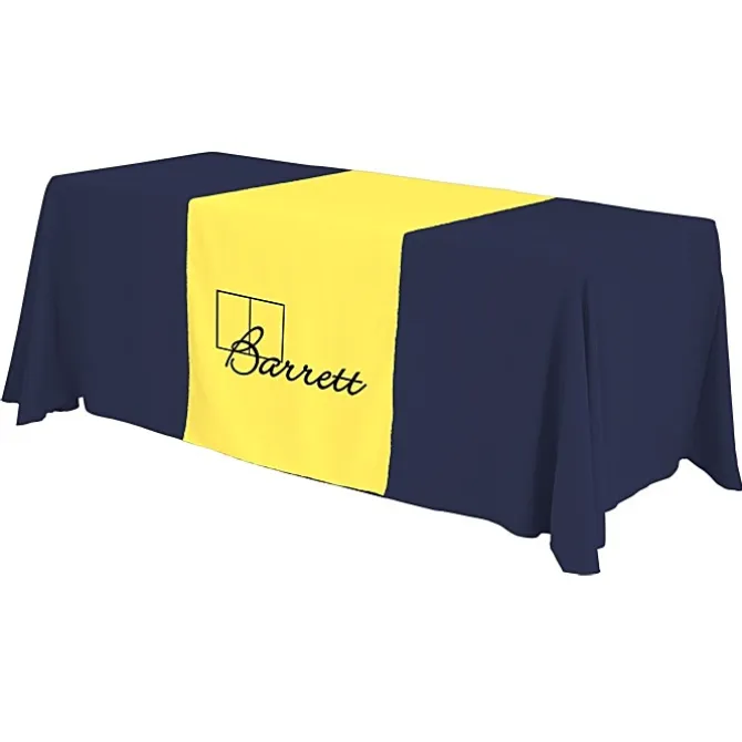 Serged 6-foot Closed-Back Table Throw and Runner Kit