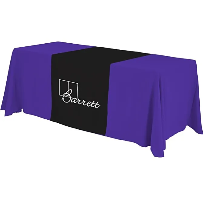 Serged 6-foot Closed-Back Table Throw and Runner Kit
