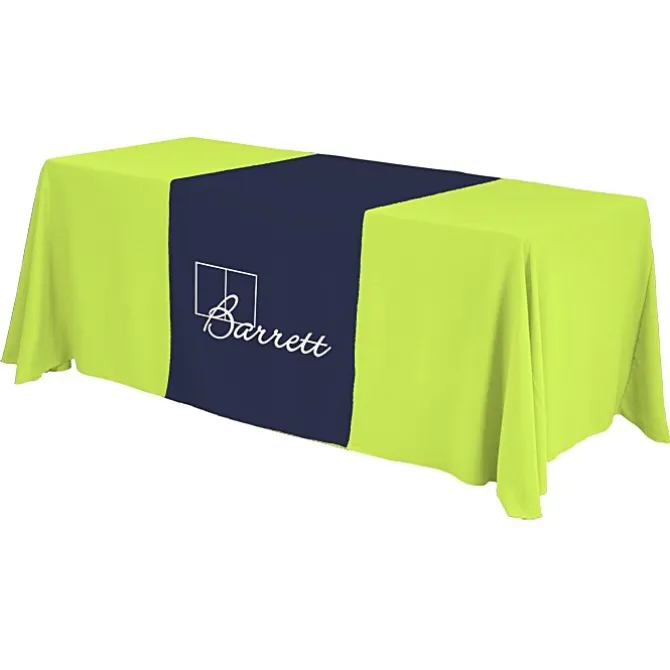 Serged 6-foot Closed-Back Table Throw and Runner Kit