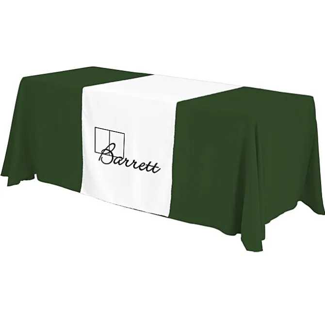 Serged 6-foot Closed-Back Table Throw and Runner Kit