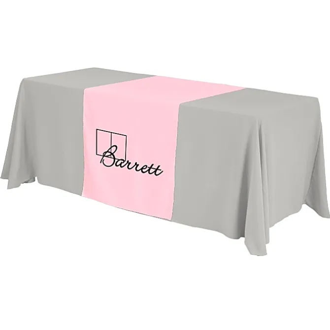 Serged 6-foot Closed-Back Table Throw and Runner Kit