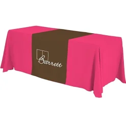Serged 6-foot Closed-Back Table Throw and Runner Kit
