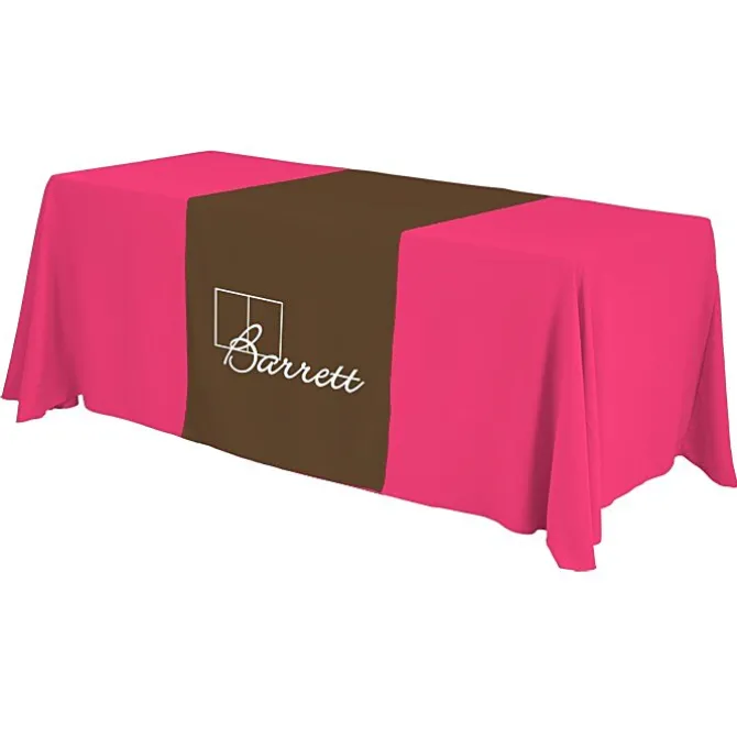 Serged 6-foot Closed-Back Table Throw and Runner Kit