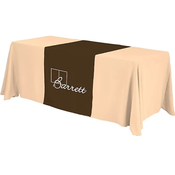 Serged 6-foot Closed-Back Table Throw and Runner Kit