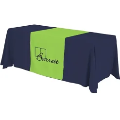 Serged 6-foot Closed-Back Table Throw and Runner Kit