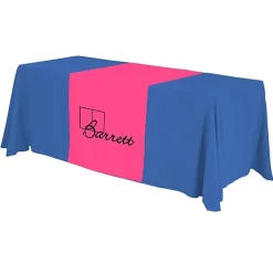 Serged 6-foot Closed-Back Table Throw and Runner Kit