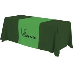 Serged 6-foot Closed-Back Table Throw and Runner Kit