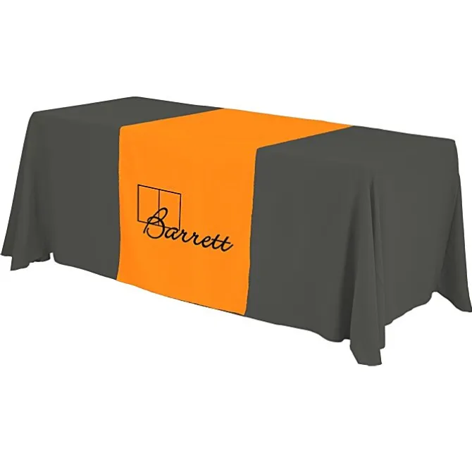 Serged 6-foot Closed-Back Table Throw and Runner Kit