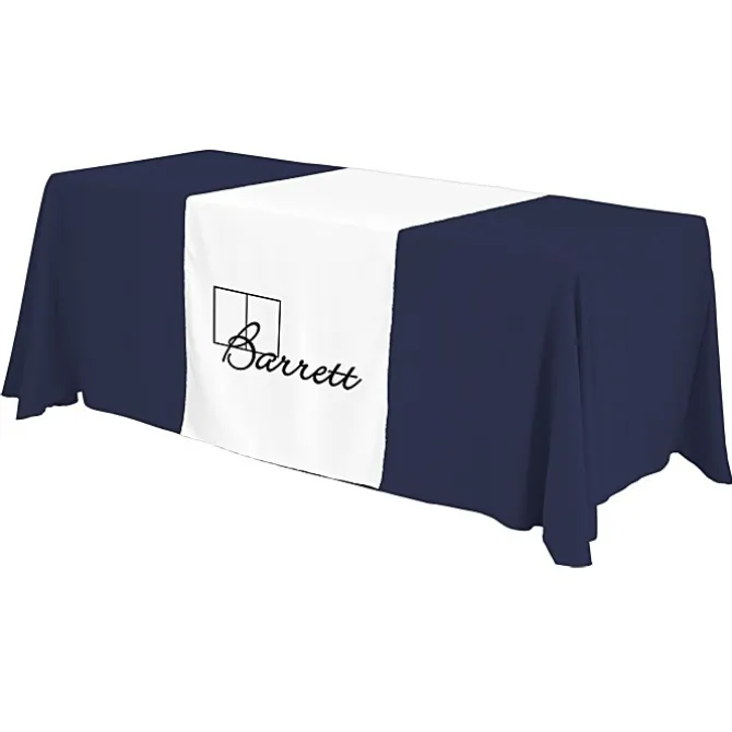 Serged 6-foot Closed-Back Table Throw and Runner Kit