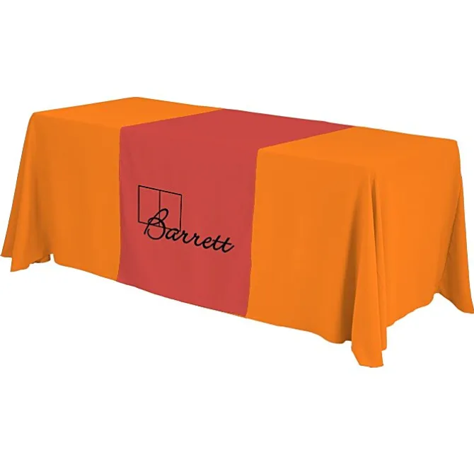 Serged 6-foot Closed-Back Table Throw and Runner Kit