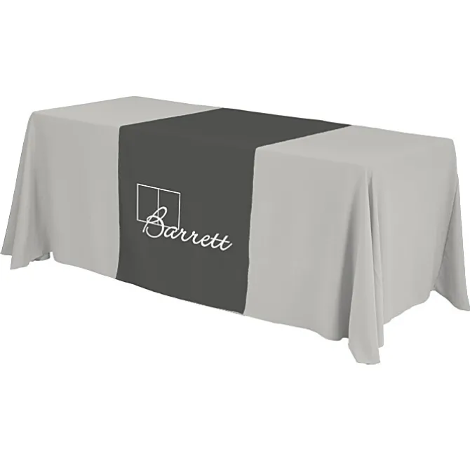 Serged 6-foot Closed-Back Table Throw and Runner Kit