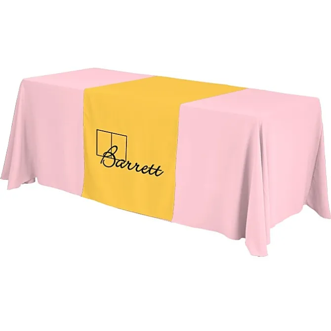 Serged 6-foot Closed-Back Table Throw and Runner Kit