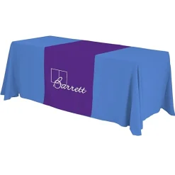Serged 6-foot Closed-Back Table Throw and Runner Kit