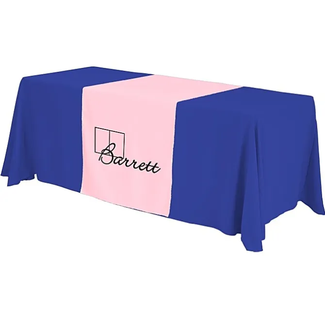 Serged 6-foot Closed-Back Table Throw and Runner Kit