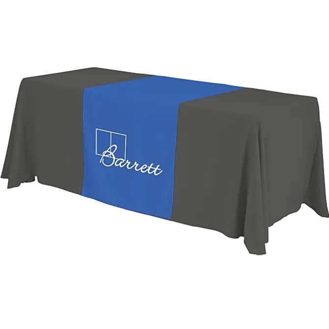 Serged 6-foot Closed-Back Table Throw and Runner Kit