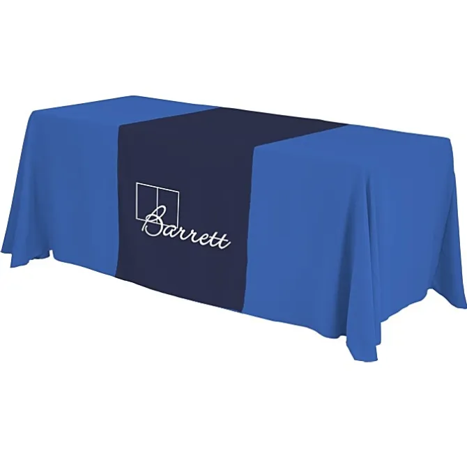 Serged 6-foot Closed-Back Table Throw and Runner Kit