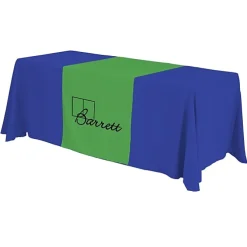 Serged 6-foot Closed-Back Table Throw and Runner Kit
