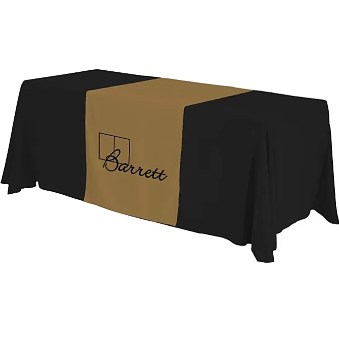 Serged 6-foot Closed-Back Table Throw and Runner Kit