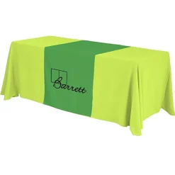 Serged 6-foot Closed-Back Table Throw and Runner Kit