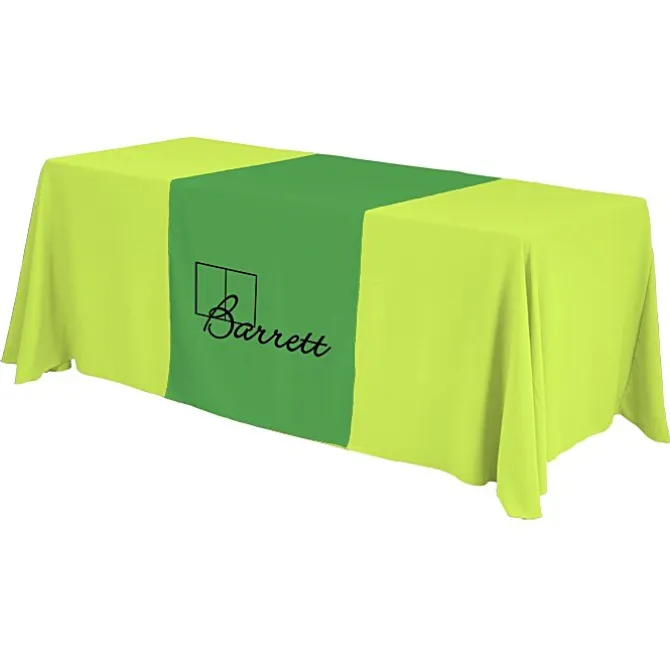 Serged 6-foot Closed-Back Table Throw and Runner Kit
