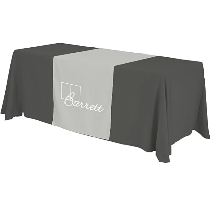 Serged 6-foot Closed-Back Table Throw and Runner Kit