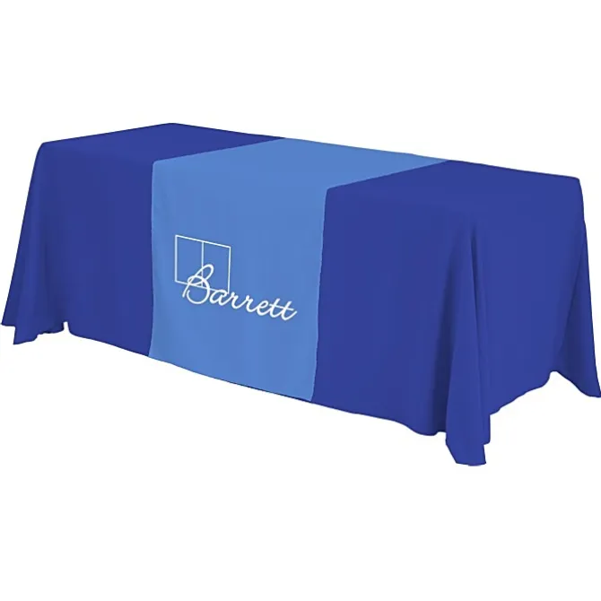 Serged 6-foot Closed-Back Table Throw and Runner Kit