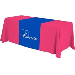 Serged 6-foot Closed-Back Table Throw and Runner Kit