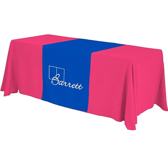 Serged 6-foot Closed-Back Table Throw and Runner Kit