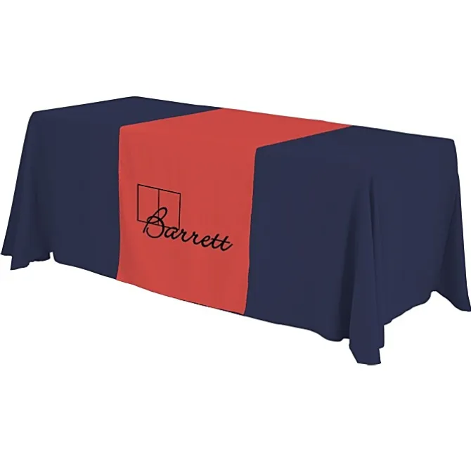 Serged 6-foot Closed-Back Table Throw and Runner Kit