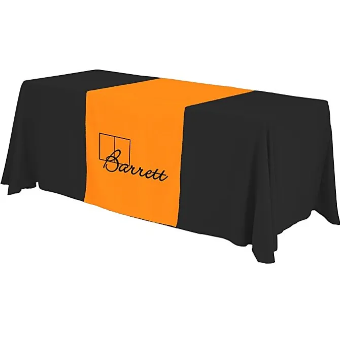 Serged 6-foot Closed-Back Table Throw and Runner Kit