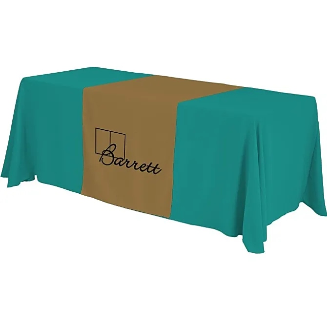 Serged 6-foot Closed-Back Table Throw and Runner Kit