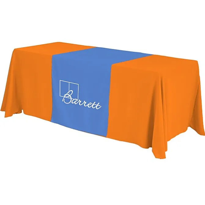 Serged 6-foot Closed-Back Table Throw and Runner Kit