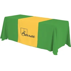 Serged 6-foot Closed-Back Table Throw and Runner Kit